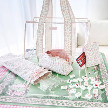 Case-Mate Mahjong Jelly Tote Set: Quilted Ditsy Floral
