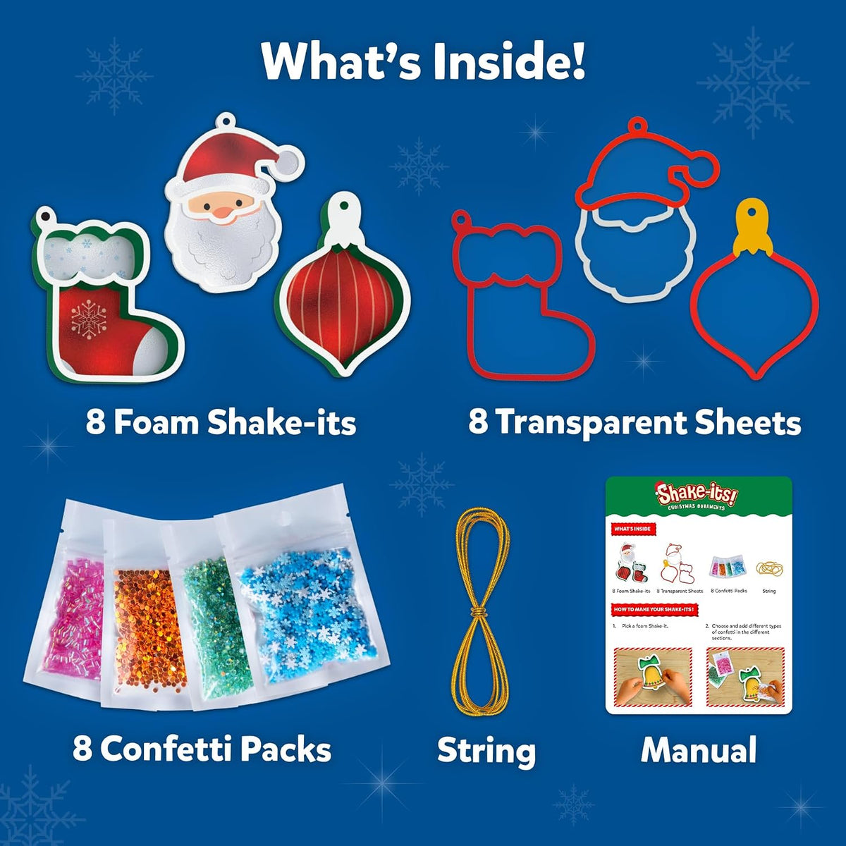 Shake Its! Christmas Ornaments