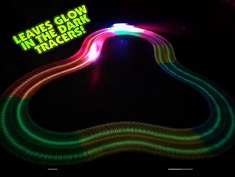 Neon Glow in the Dark Twister Tracks