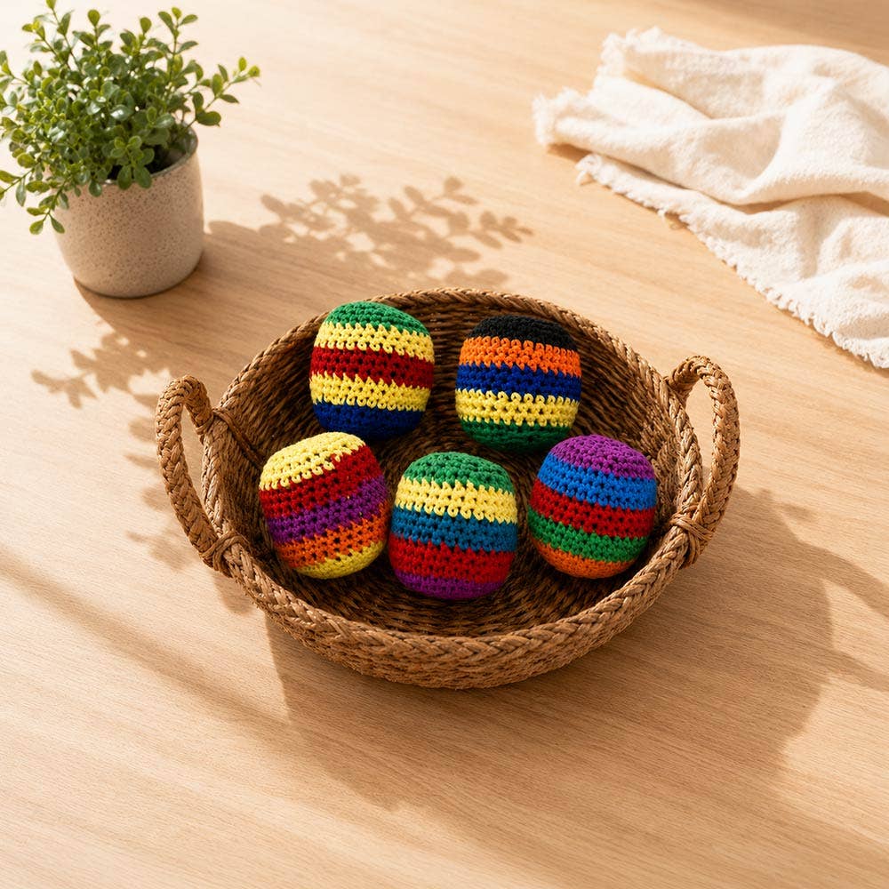 Crochet Hacky Sack Toy