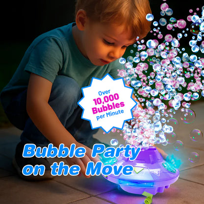 PoppinColorz Galactic Color Bubble Machine