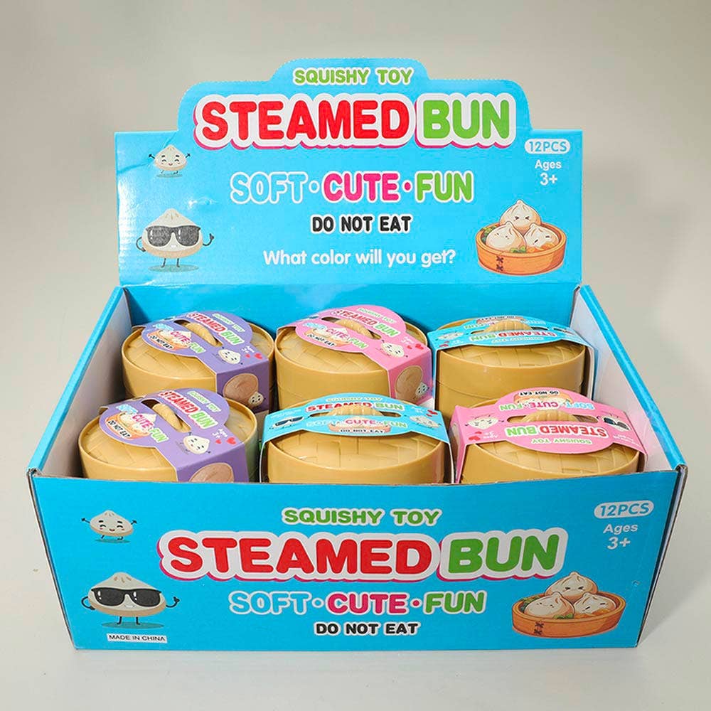 Mystery Glittered Dumpling Squishy Toy