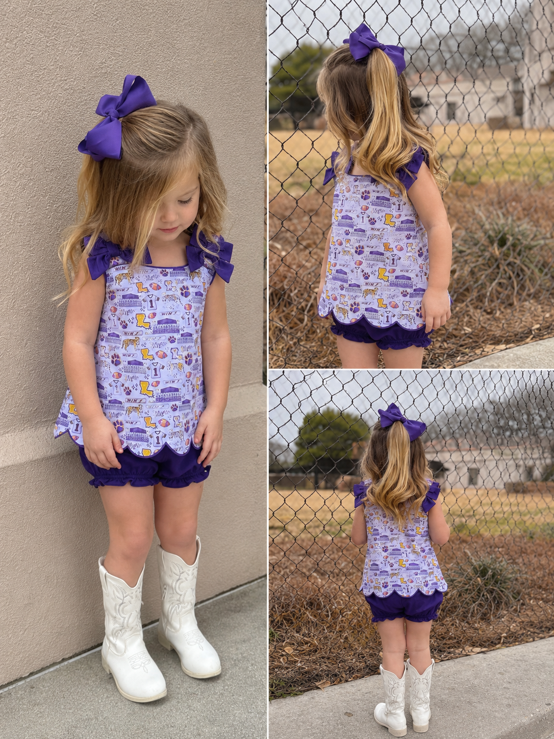 All I Do Is Win Girl Bloomer Set