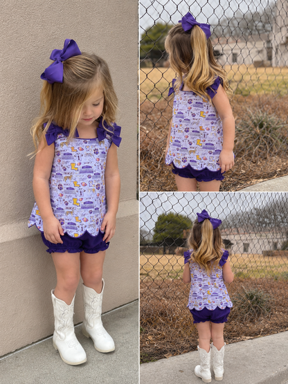 All I Do Is Win Girl Bloomer Set