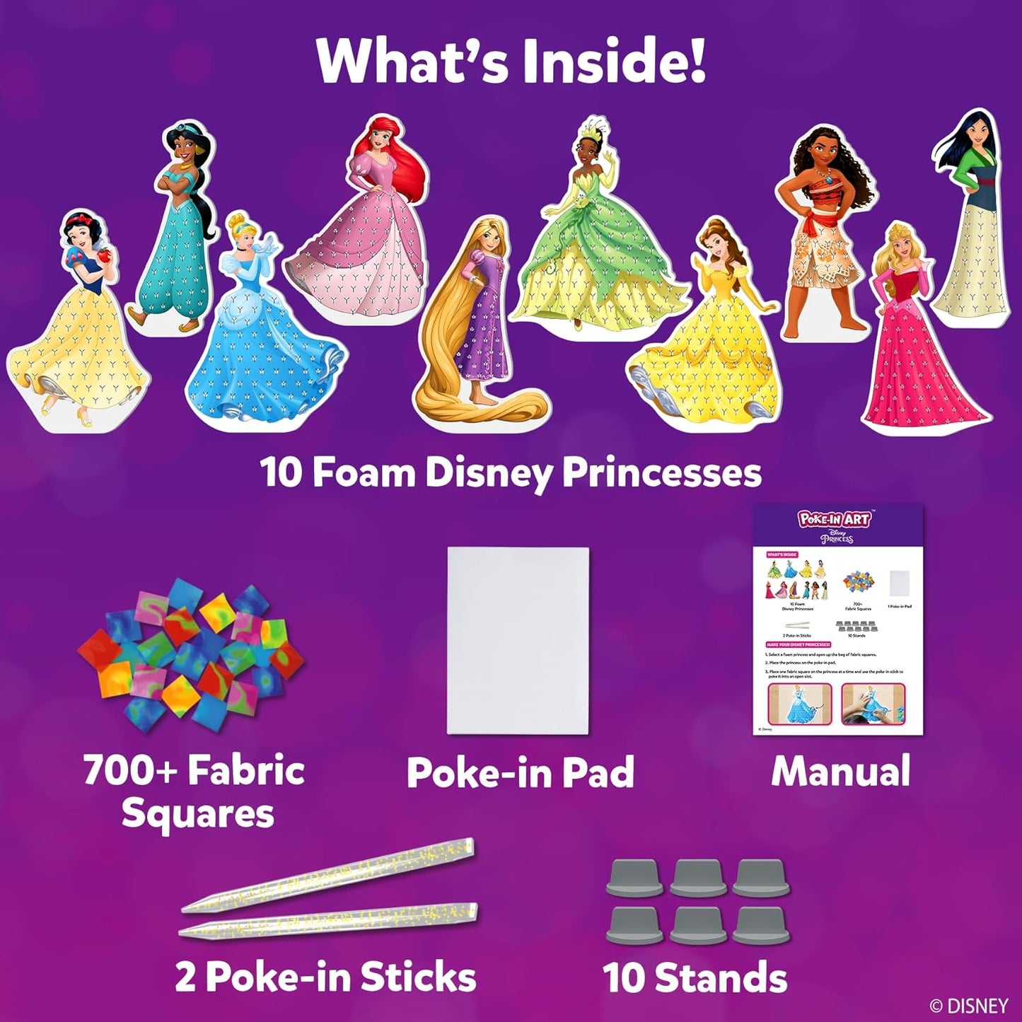 Poke in Art Disney Princesses