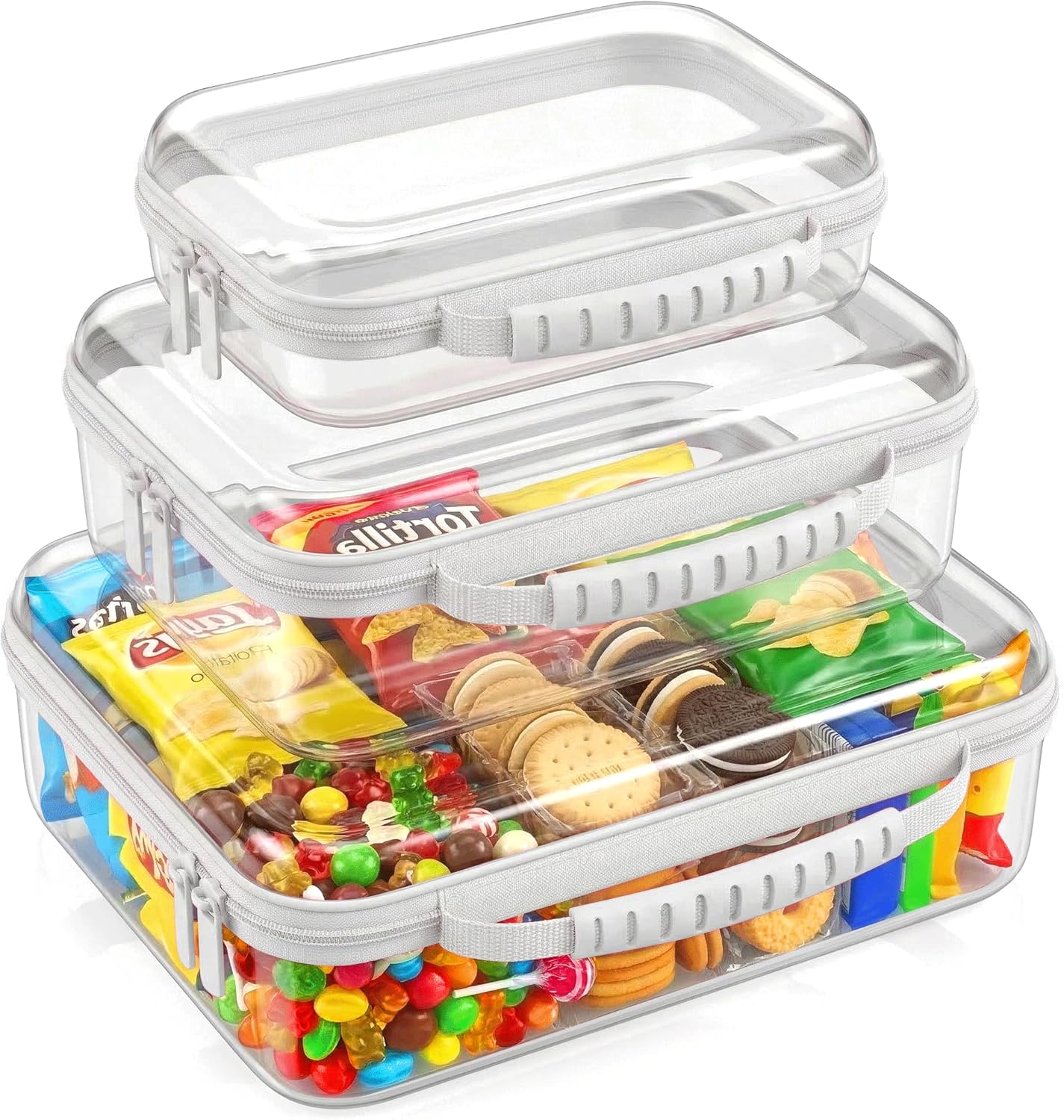 Color-trimmed storage Cases