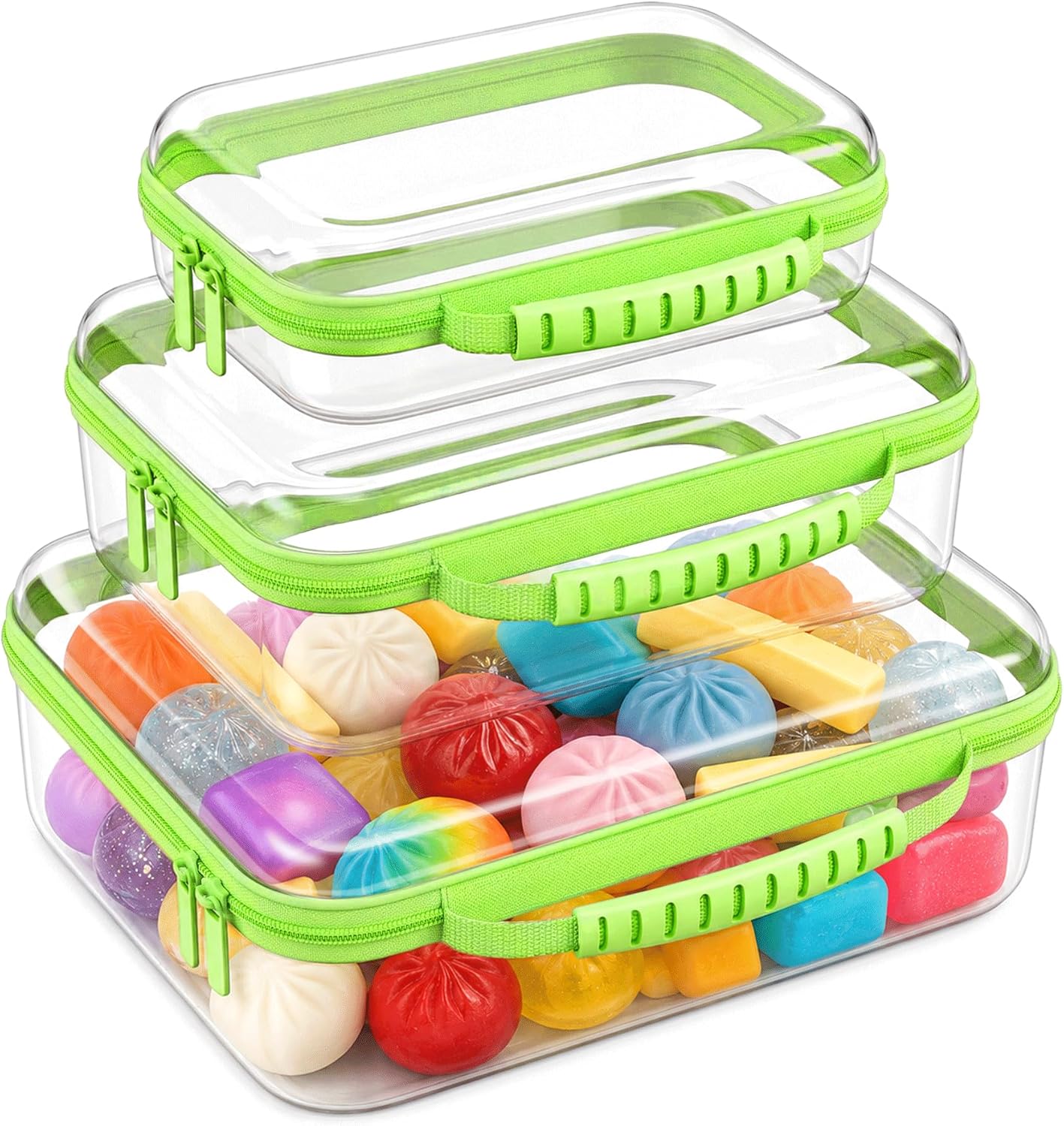 Color-trimmed storage Cases