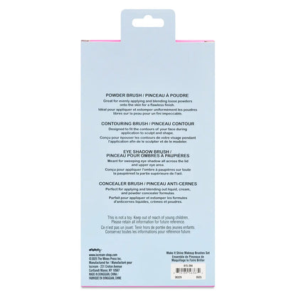 Make It Shine Makeup Brushes Set