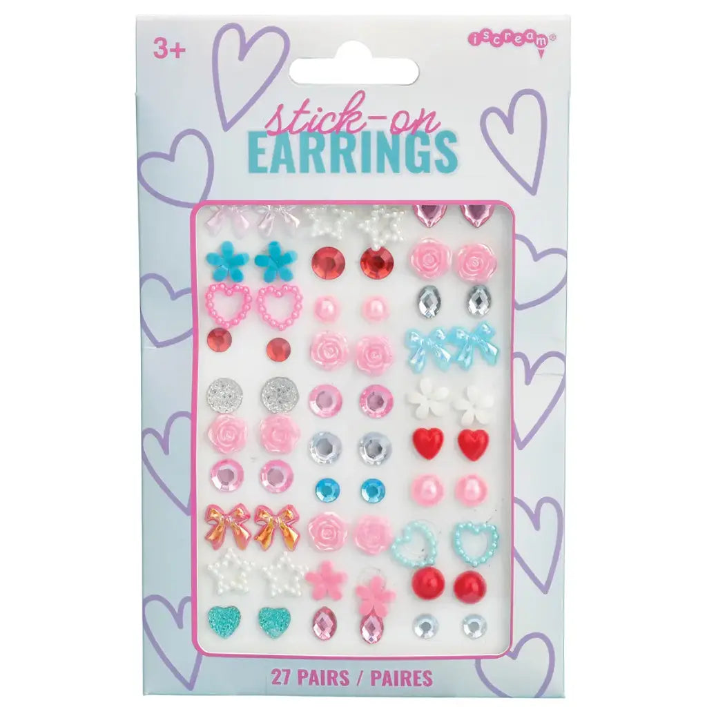 Sparkly Stick On Earrings