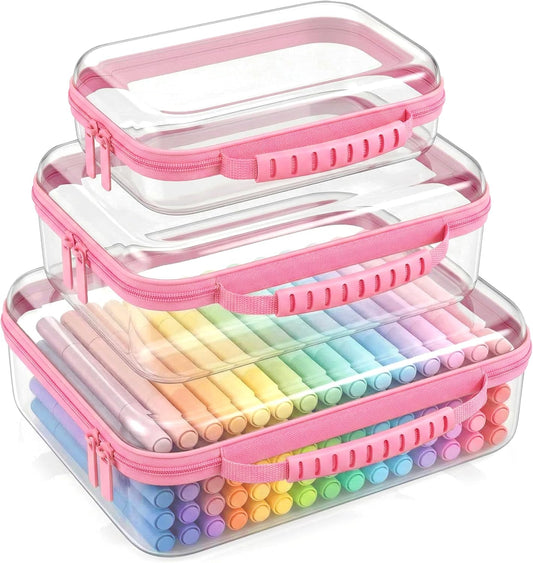 Color-trimmed storage Cases