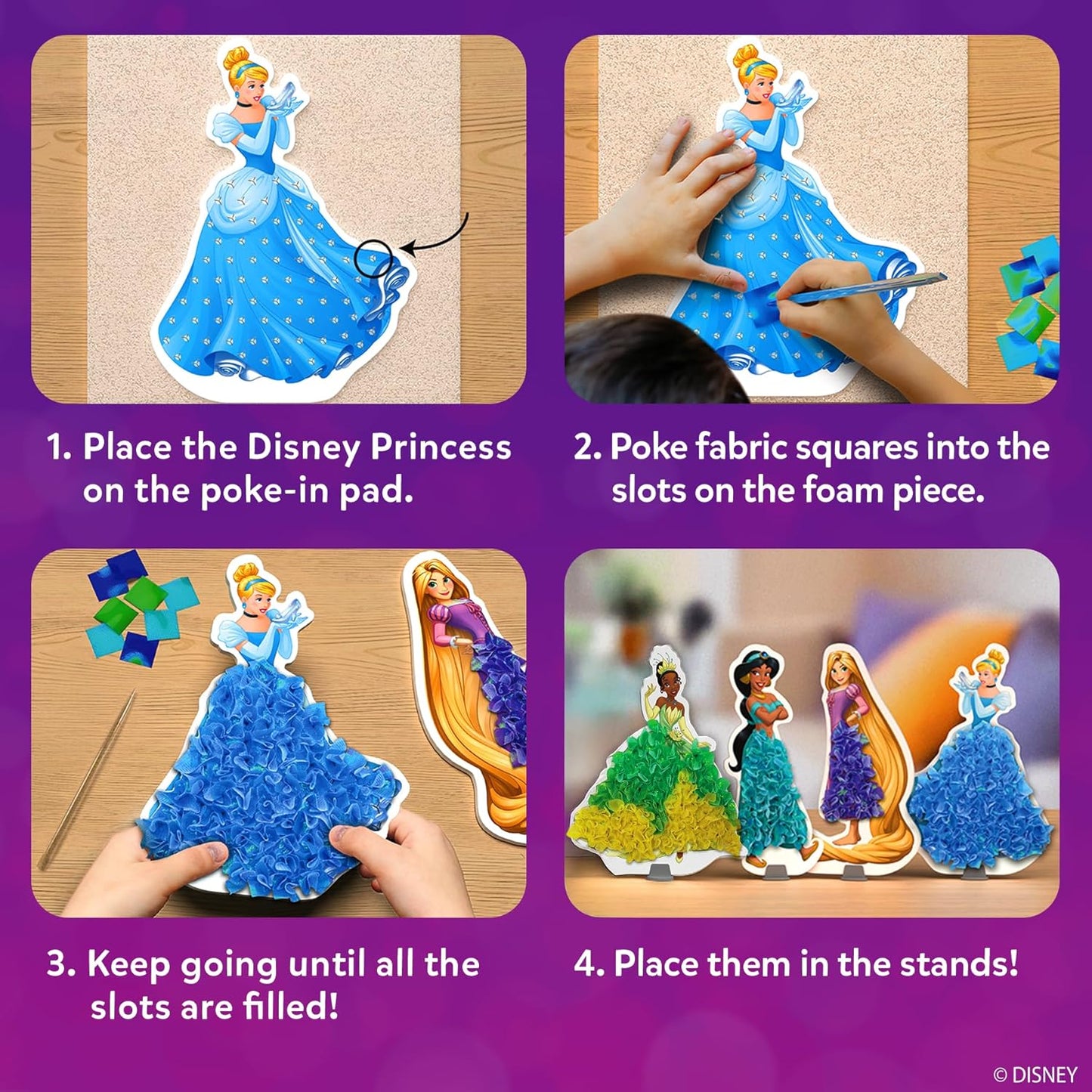 Poke in Art Disney Princesses