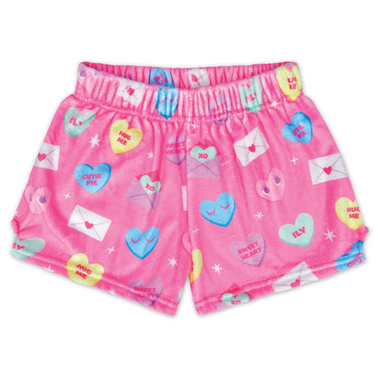 Valentine Plush Shorts