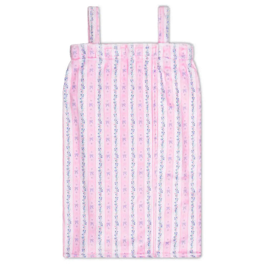 Floral Stripes Spa Wrap