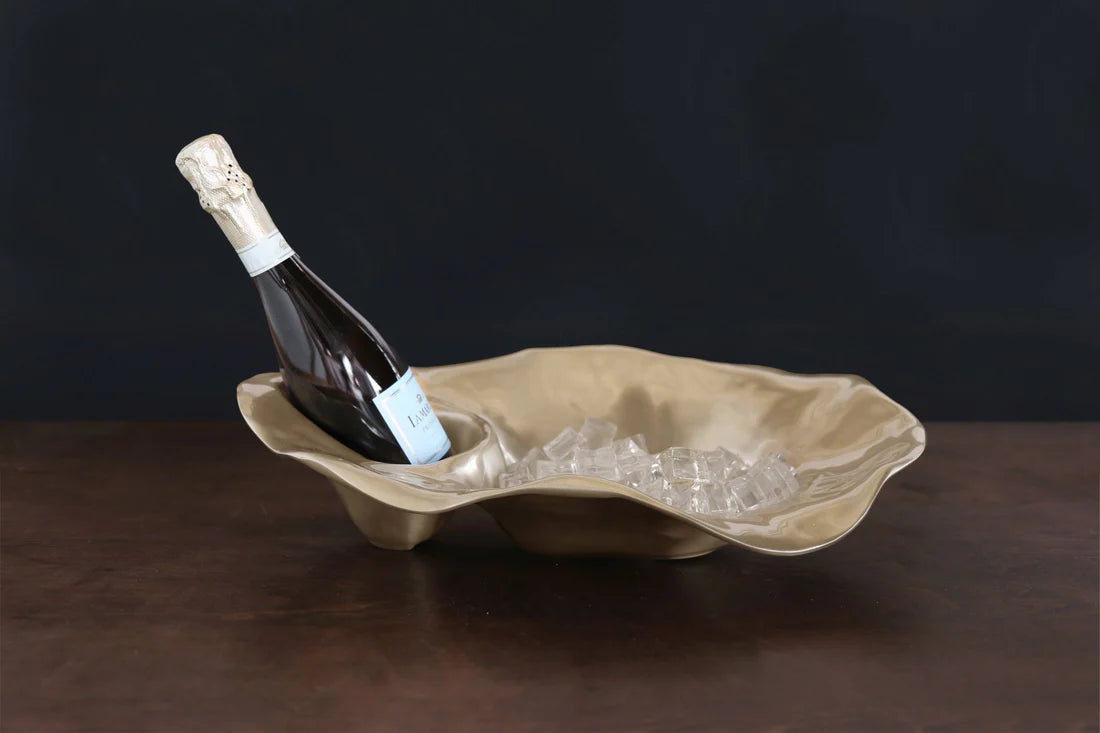 SIERRA MODERN Ocean Medium Champagne Oyster Bucket
