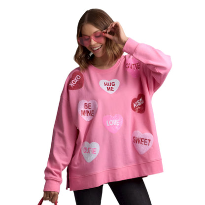 Valentine's Sparkle Sweatshirt