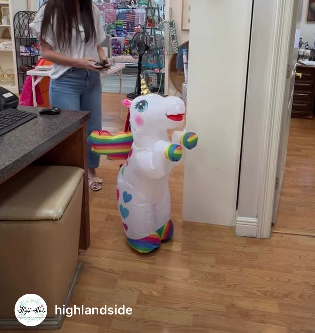 Remote Control Inflatable Unicorn