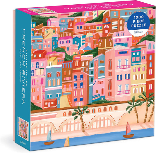 Colors of the French Riviera 1000 Piece Puzzle