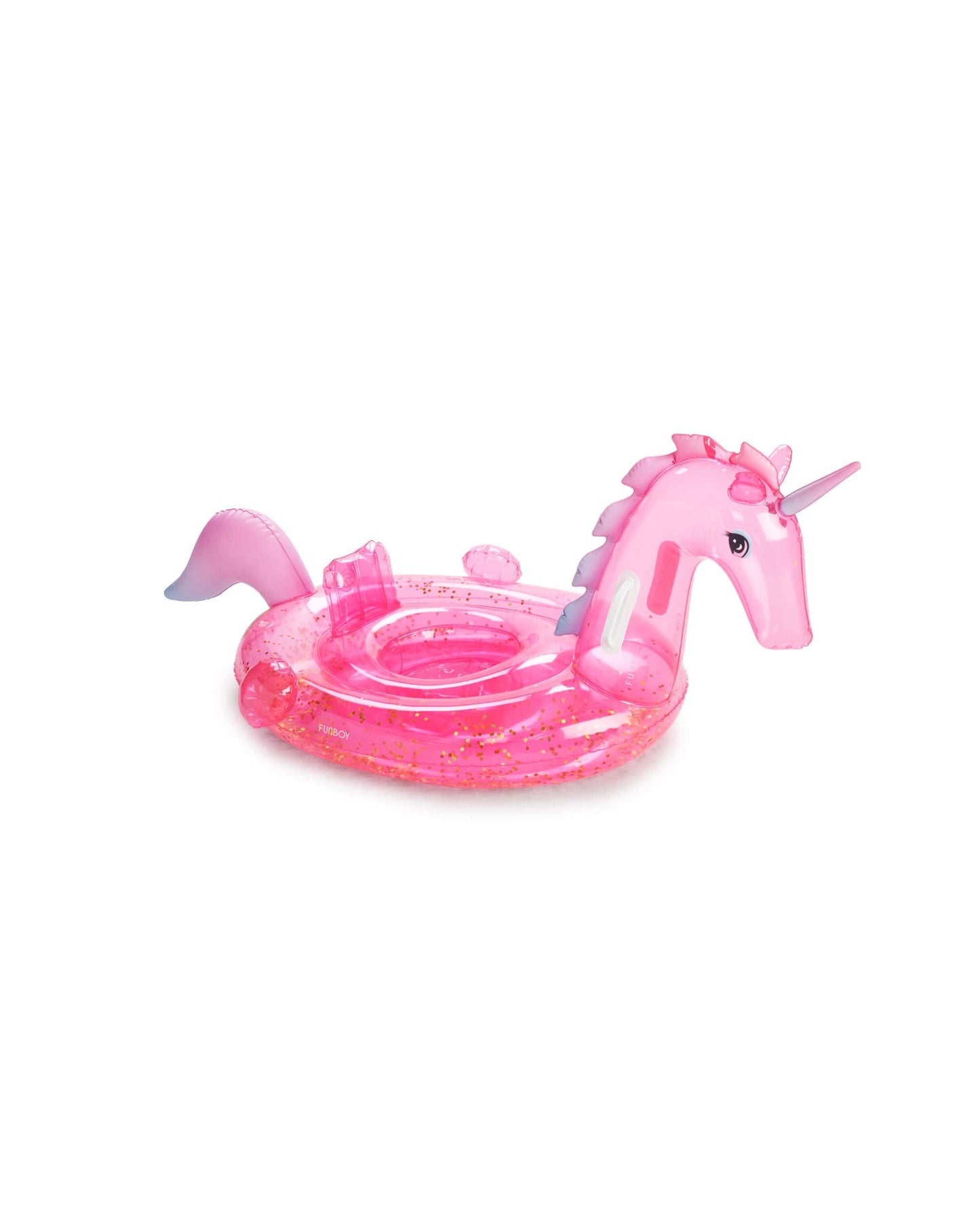 FUNBABY Clear Pink Glitter Unicorn