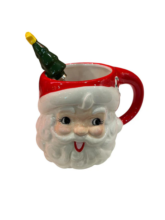 Santa Mug w/Spoon