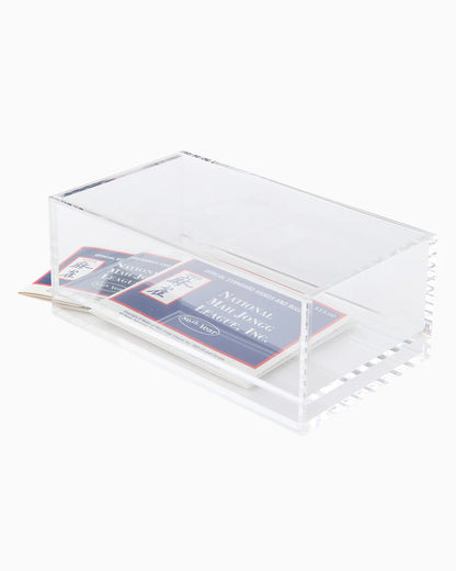 Mahjong Acrylic Storage Box