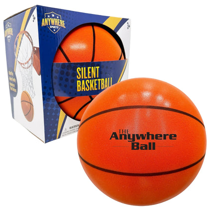 Anywhere Sports 9.5" Silent Basketball