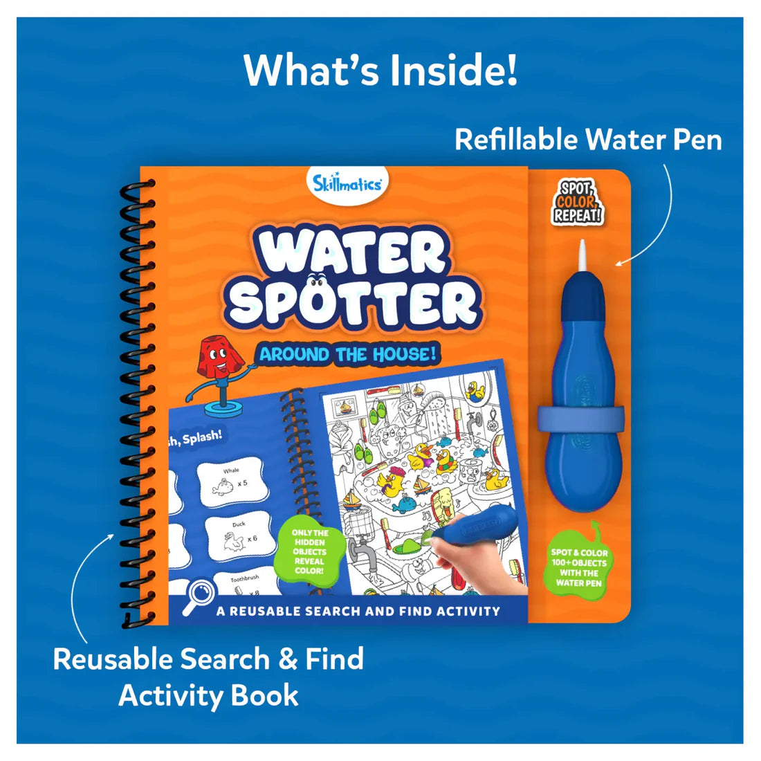 Water Spotter Search & Find Book