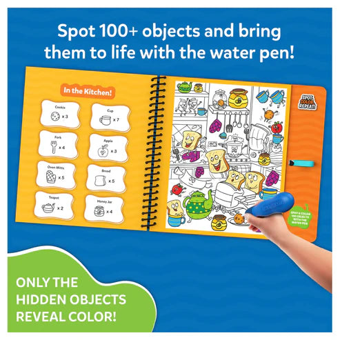 Water Spotter Search & Find Book
