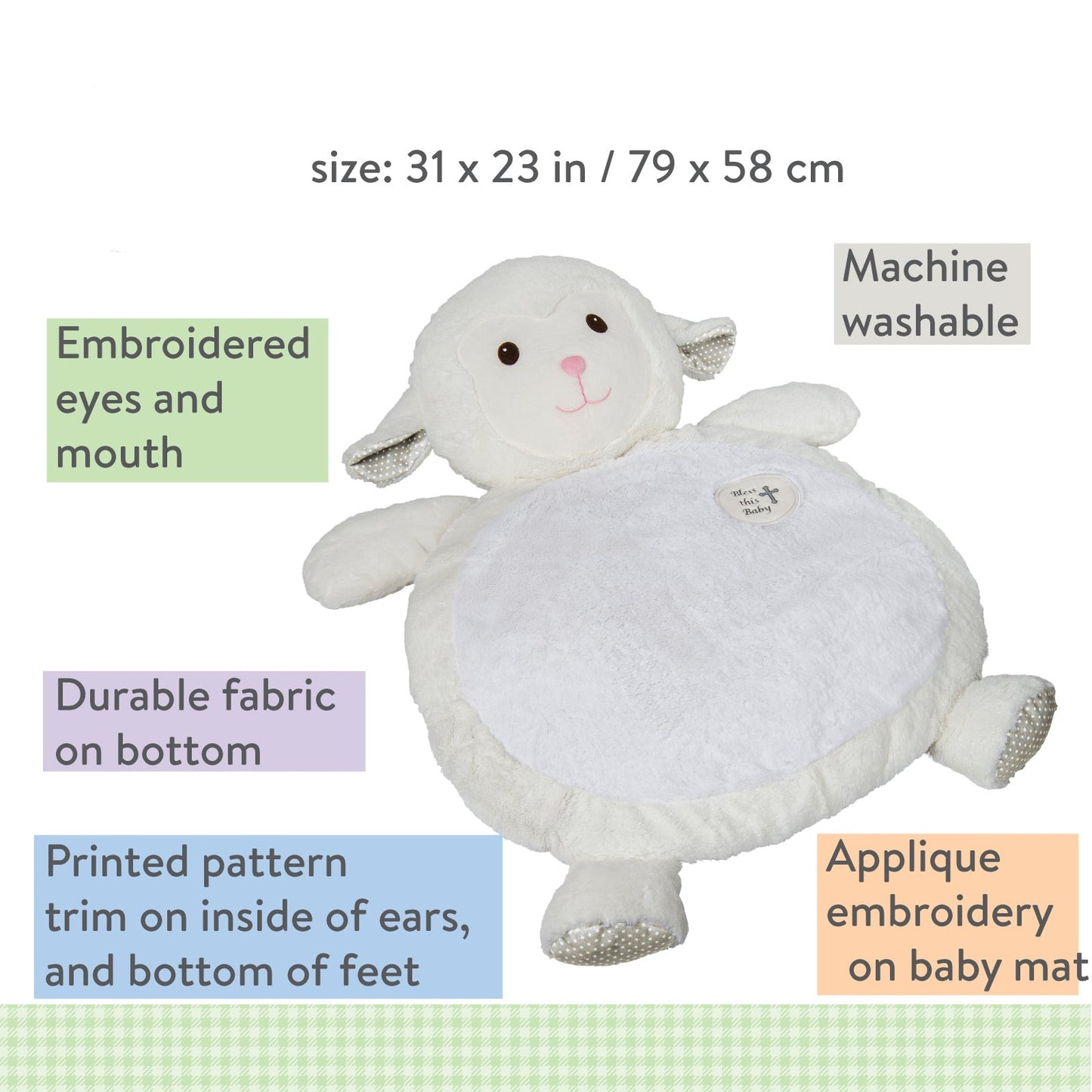 Lamb Baby Mat