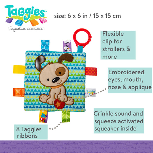 6x6" Crinkle Me Brother Puppy