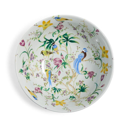Bird & Blossom Chinoiserie Decorative Bowl