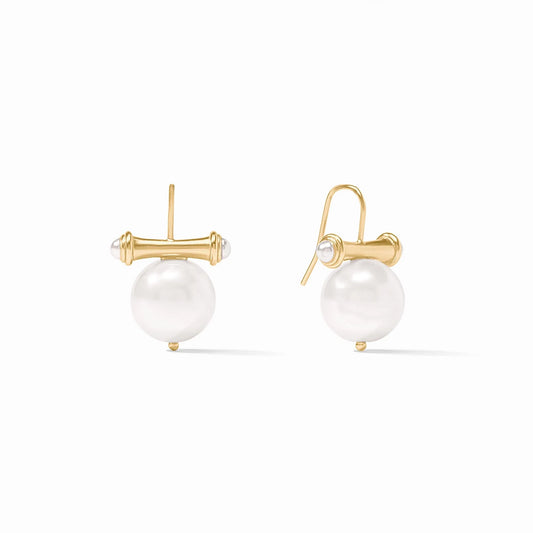 Bamboo Pearl Earring