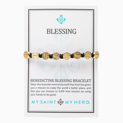 MSMH Benedictine Blessing Bracelet - Gold Medals