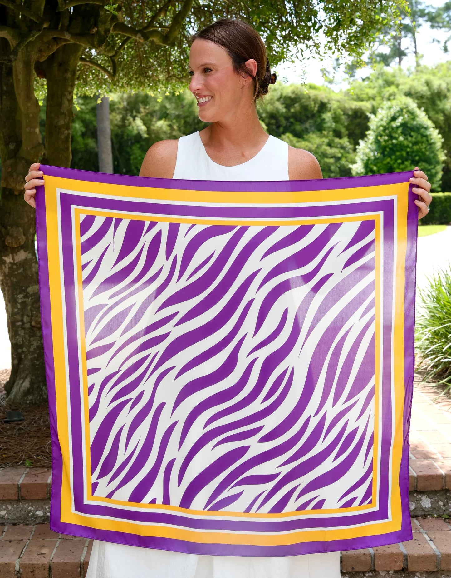 Harper Striped Scarf