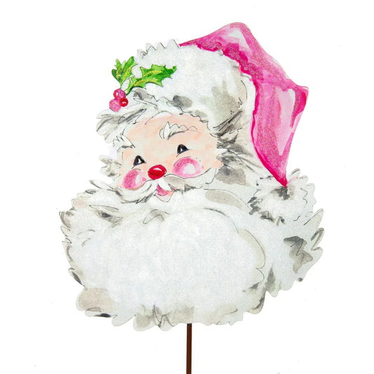 Beck's Pink Santa Stake