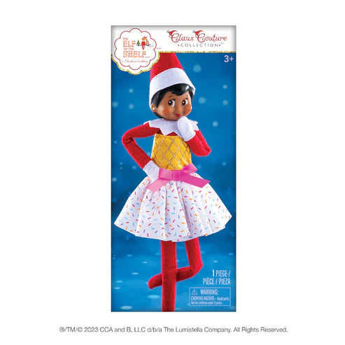 Elf on the Shelf Claus Couture Collection Ice Cream Party Dress