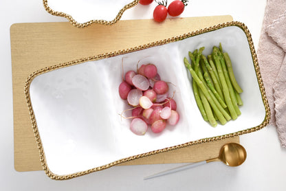 3-Section Serving Piece