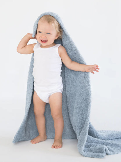 Little Giraffe Plush Chenille Knit Baby Blanket