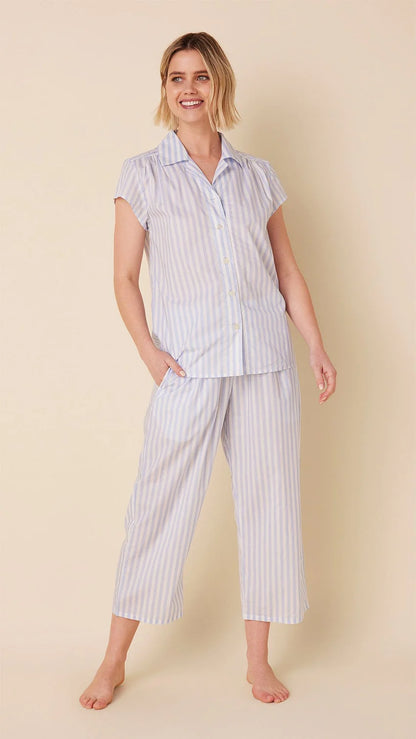 Cat's Pajamas Luxe Pima Capri Set