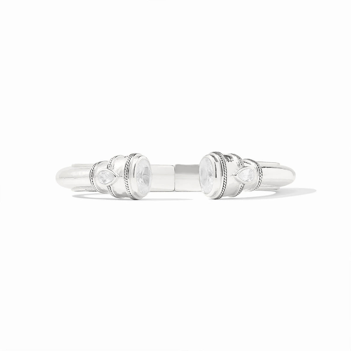 Cannes Demi Cuff- Cubic Zirconia/Silver