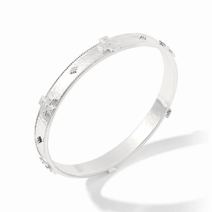 Canterbury Bangle- Silver