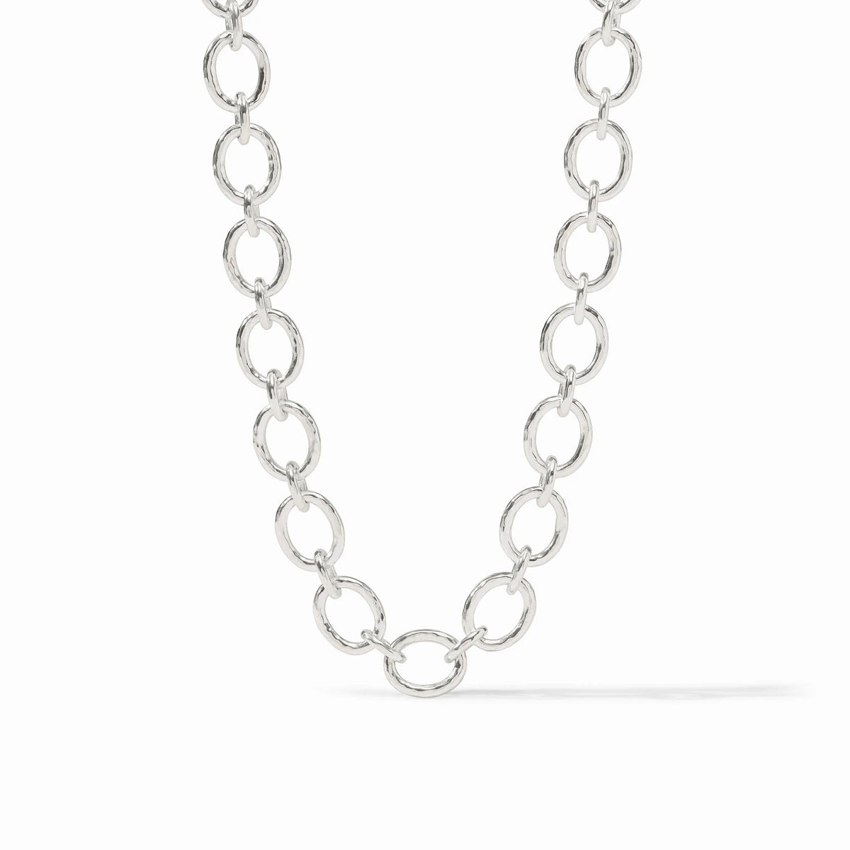 Catalina Demi Link Necklace- Silver