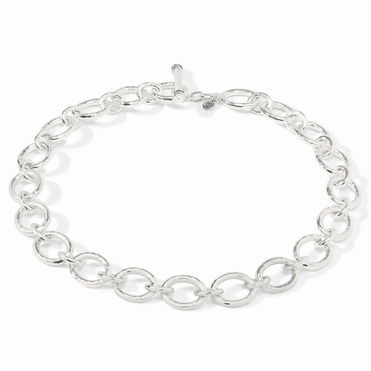 Catalina Demi Link Necklace- Silver