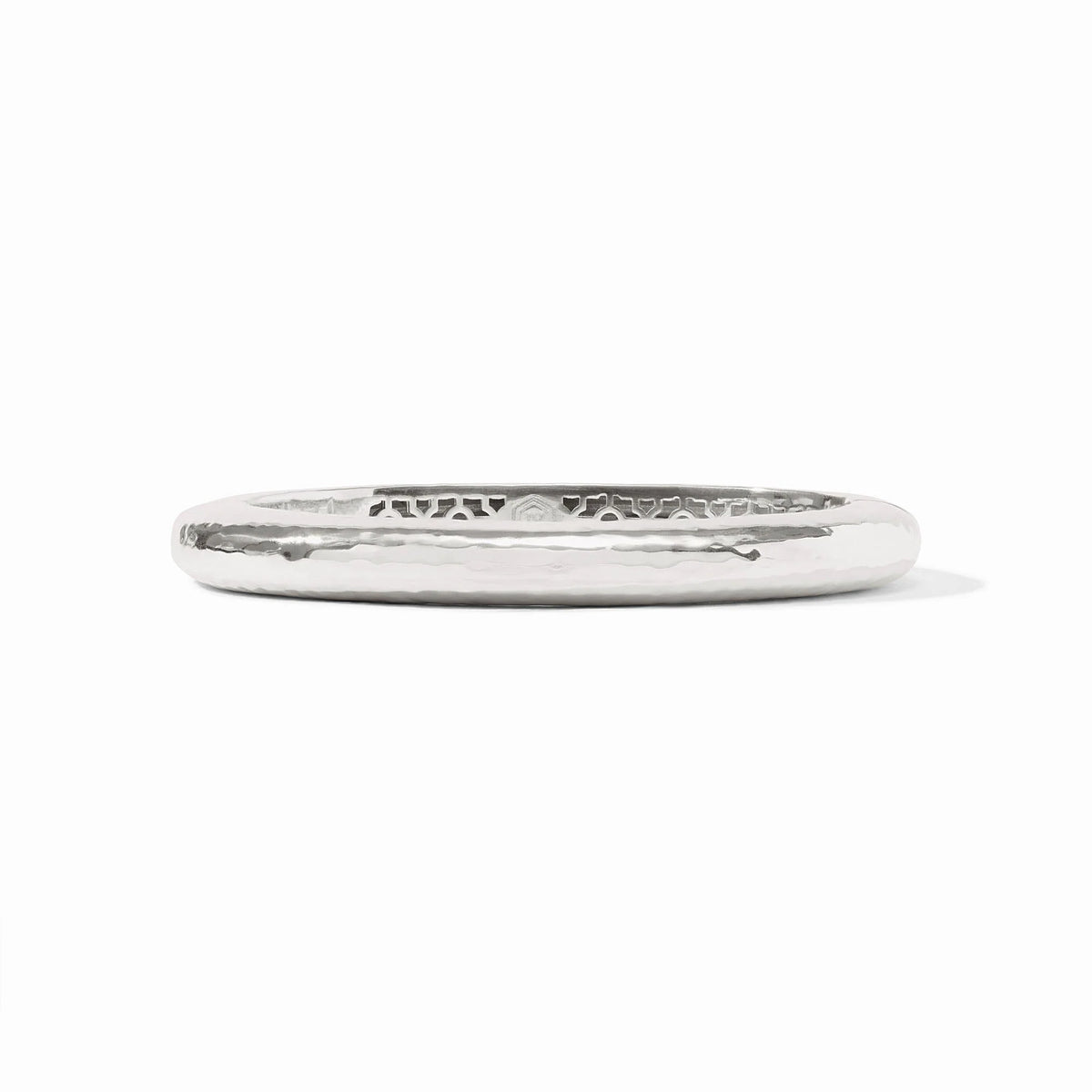 Catalina Hinge Bangle- Silver