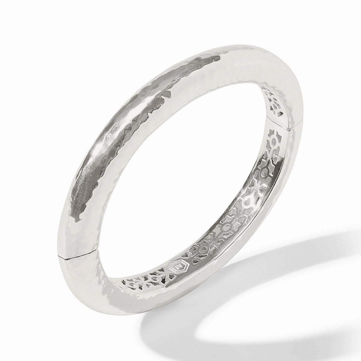 Catalina Hinge Bangle- Silver