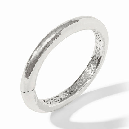 Catalina Hinge Bangle- Silver