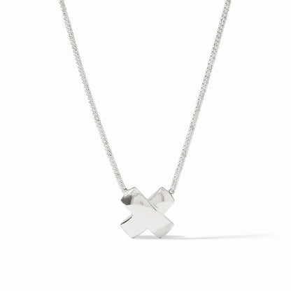 Catalina X Delicate Necklace- Silver
