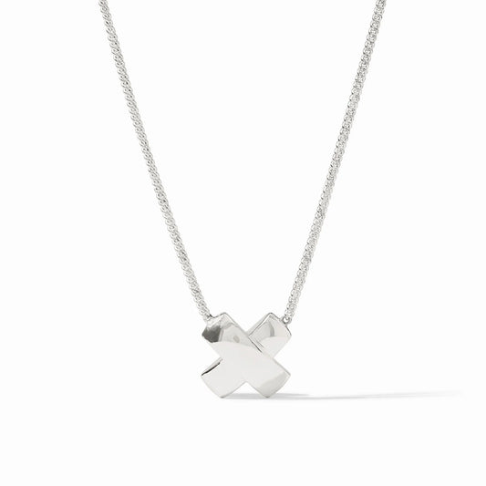 Catalina X Delicate Necklace- Silver