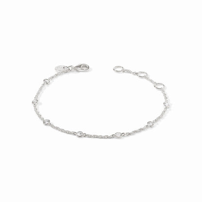 Celeste Delicate Bracelet- Cubic Zirconia/Silver