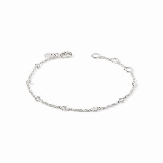 Celeste Delicate Bracelet- Cubic Zirconia/Silver
