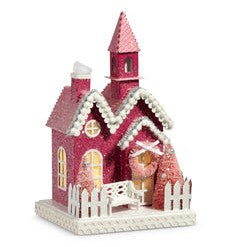 Pink Lighted Village